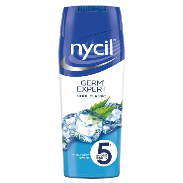 zydus wellness Nycil Germ Expert Prickly Heat Powder - Cool Classic, 75 g - 50gm