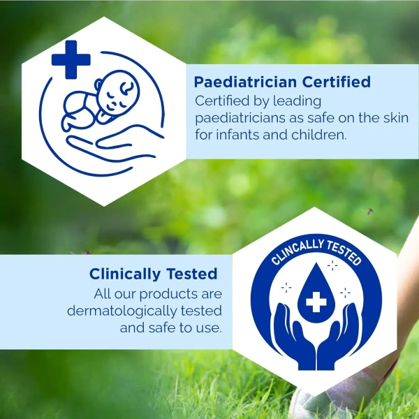 Odomos Non-Sticky Mosquito Repellent Cream With Vitamin E & Almond 23gm - 23gm