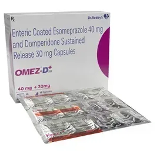  Dr. Reddy's Laboratories Omez-D SR+ 40 mg/30 mg Capsule - 15 Capsule