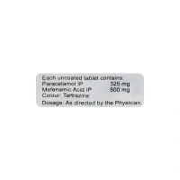 Ipca Laboratories PACIMOL MF - Strip of 10 Tablets - 10 Tablets