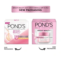 POND'S Bright Beauty Anti-Spot Serum Cream with Niacinamide and SPF 15 PA++, Fades Dark Spots - 35gm