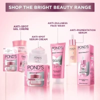 POND'S Bright Beauty Anti-Spot Serum Cream with Niacinamide and SPF 15 PA++, Fades Dark Spots - 35gm