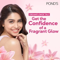 POND'S Dreamflower Fragrant Talc Powder with Vitamin B3,100gm - 100gm