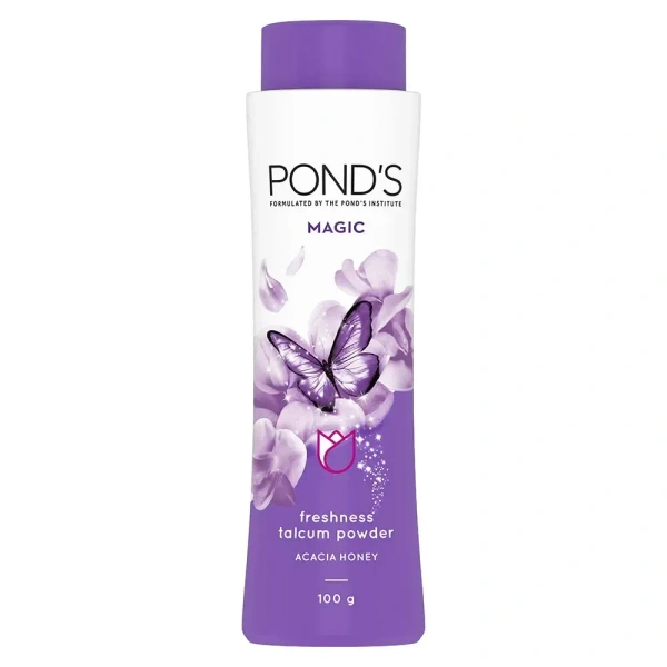 POND'S Magic Freshness Talcum Powder, Acacia Honey, 100 g - 100gm