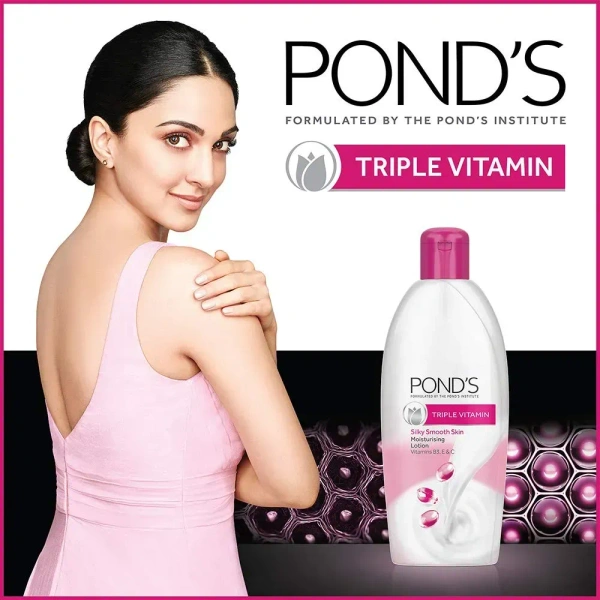 POND'S Triple Vitamin Moisturising Body Lotion, 100ml - 100ml