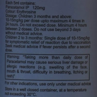 Ipca Laboratories Pacimol-120 - Bottle of 60 ml Suspension - 60 ml