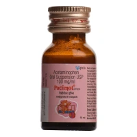 Ipca Laboratories Pacimol - Bottle of 15 ml Oral Drops Brand: Pacimol - 15 ml