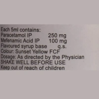 Ipca Laboratories Pacimol MF 250 - Bottle of 60 ml Suspension - 60 ml
