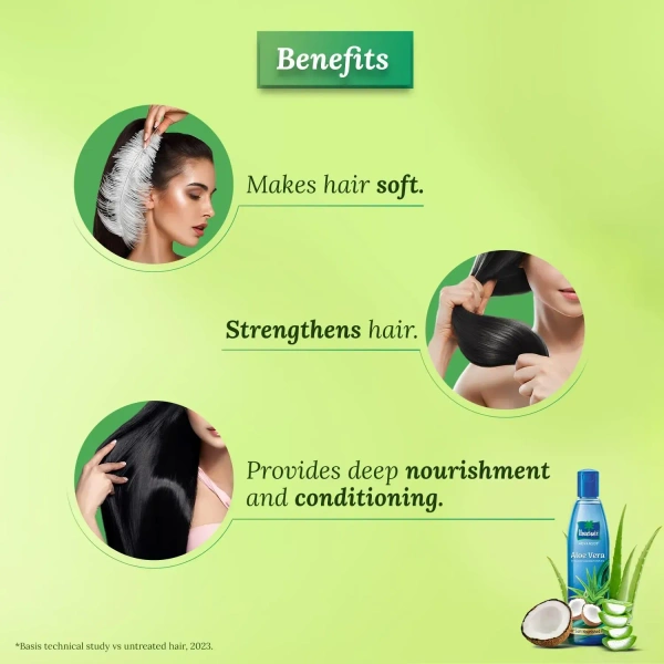 Marico Parachute Advansed Aloe Vera Enriched Coconut Hair Oil, 150 ml - 150ml