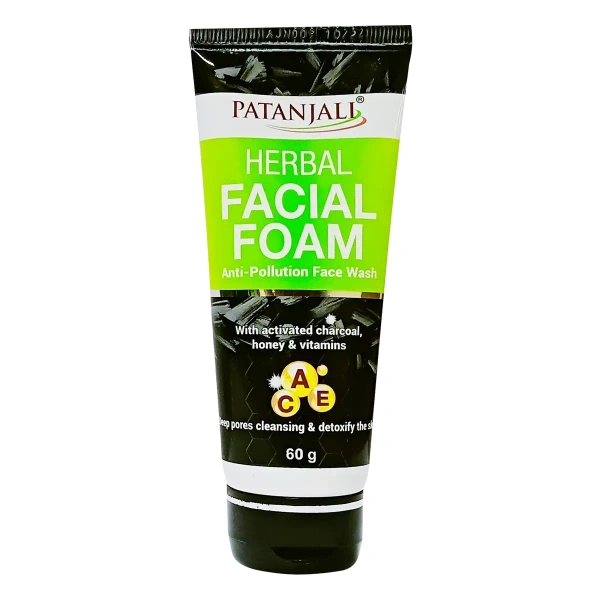 Patanjali Ayurved Limited Patanjali Activated Carbon Facial Foam - 50ml