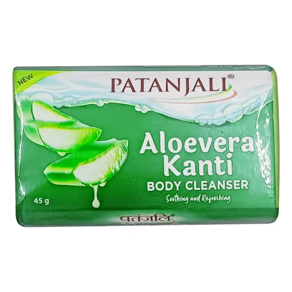 Patanjali Ayurved Limited Patanjali Aloevera Kanti Body Cleanser - 45gm