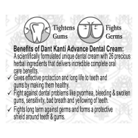 Patanjali Ayurved Limited Patanjali Dant Kanti Dental Cream (Advance) - 100gm