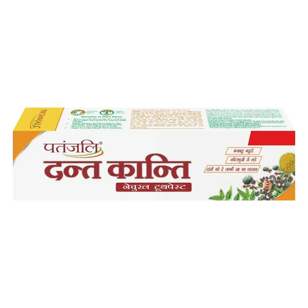 Patanjali Ayurved Limited Patanjali Dant Kanti Natural Toothpaste - 18gm