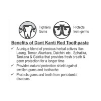 Patanjali Ayurved Limited Patanjali Dant Kanti Red Toothpaste - 100gm