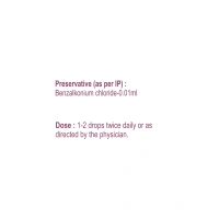 Patanjali Ayurved Limited Patanjali Drishti Eye Drop - 10ml
