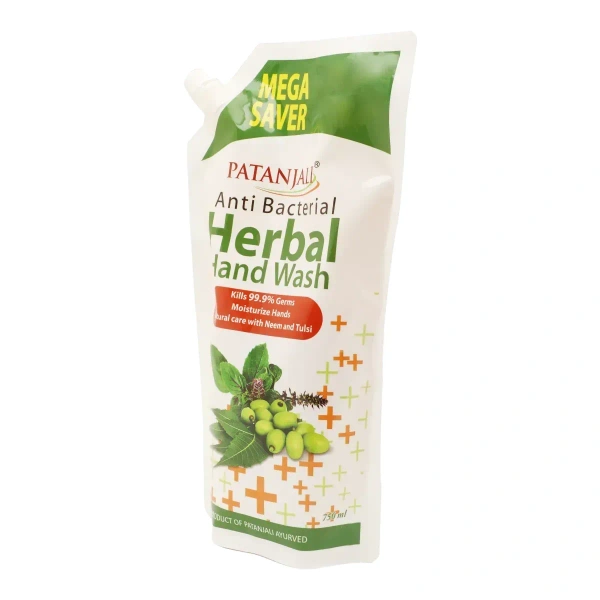 Patanjali Ayurved Limited Patanjali Herbal Hand Wash (Anti Bacterial) - 750ml