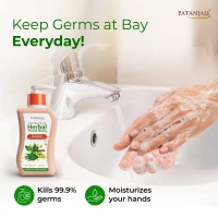 Patanjali Ayurved Limited Patanjali Herbal Hand Wash (Anti Bacterial) pump - 250ml