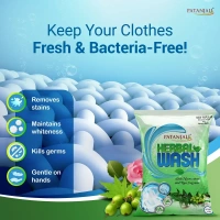 Patanjali Ayurved Limited Patanjali Herbal Wash Detergent Powder - 1kg