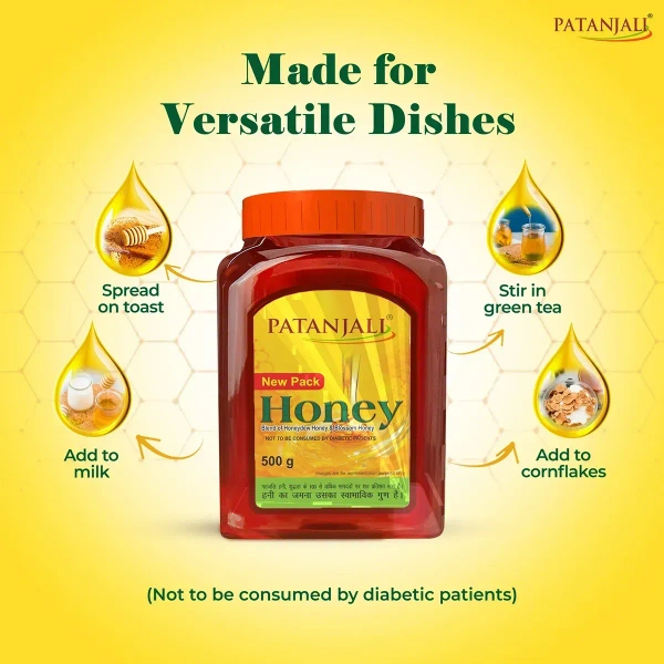 Patanjali Foods Limited Patanjali Honey - 500gm