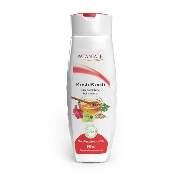 Patanjali Ayurved Limited Patanjali Kesh Kanti Hair Cleanser Silk & Shine - 200ml