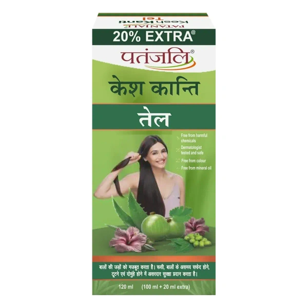 Patanjali Ayurved Limited Patanjali Kesh Kanti Hair Oil 120ml - 120ml