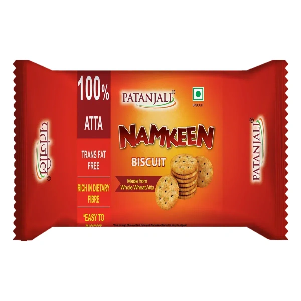 Patanjali Foods Limited Patanjali Namkeen Biscuit - 30gm