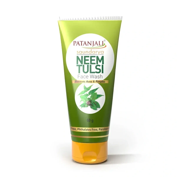 Patanjali Ayurved Limited Patanjali Neem Tulsi Face Wash 60gm - 60gm