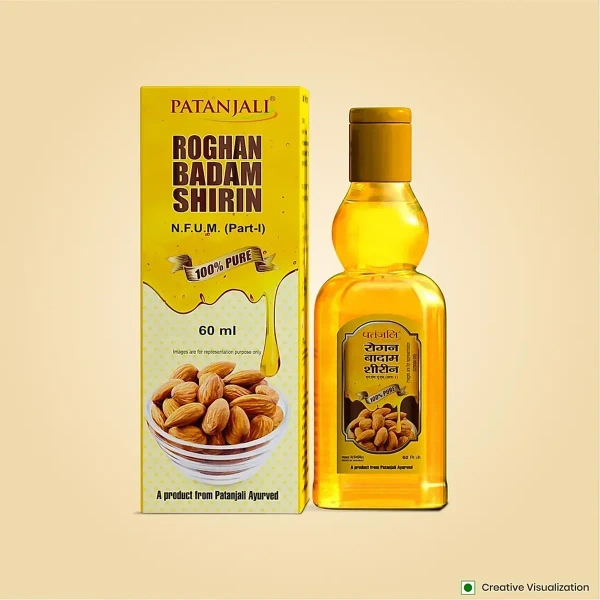 Patanjali Ayurved Limited Patanjali Rogan Badam Shirin - 60ml