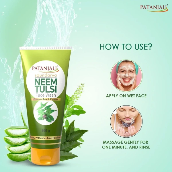 Patanjali Ayurved Limited Patanjali Saundarya Neem-tulsi Face Wash - 100gm