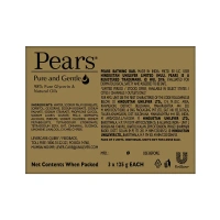 Pears Pure & Gentle Soap 3*125gm - 3*125gm