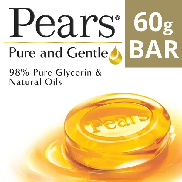 Pears Pure & Gentle Soap 60 g - 60gm