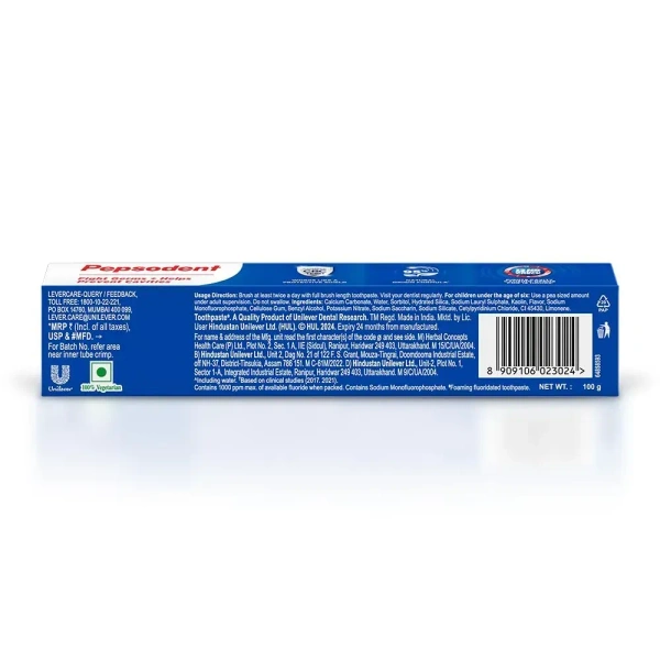 Pepsodent Germicheck 12h Germ Protection Toothpaste, 100g - 100gm