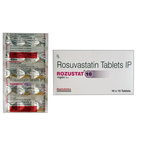 Macleods Pharmaceuticals Ltd Rozustat 10 Tablet - 15 Tablets