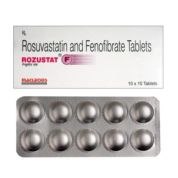Macleods Pharmaceuticals Ltd Rozustat F 5 Tablet - 10 Tablets