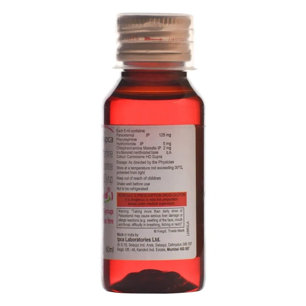 Ipca Laboratories Solvincold - Bottle of 60 ml Syrup - 60 ml