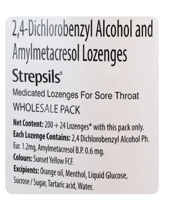 Reckitt Benckiser Strepsils Orange jar - 36 Strips