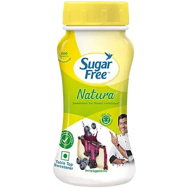 zydus wellness Sugar Free Natura Sweetener - Zero Calories, 100 g Jar - 100gm