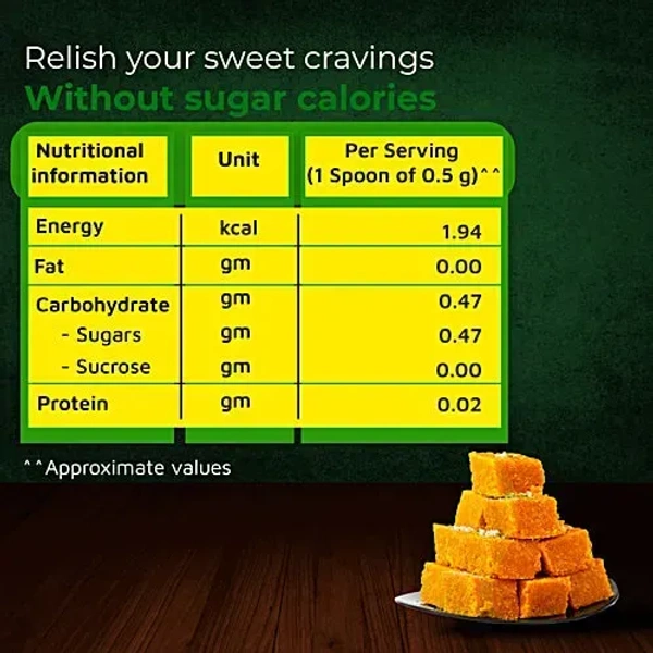 zydus wellness Sugar Free Natura Sweetener - Zero Calories, 100 g Jar - 100gm