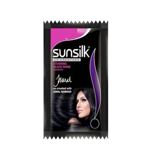 Sunsilk Black Shampoo, 5.5ml Sachet - 5.5ml