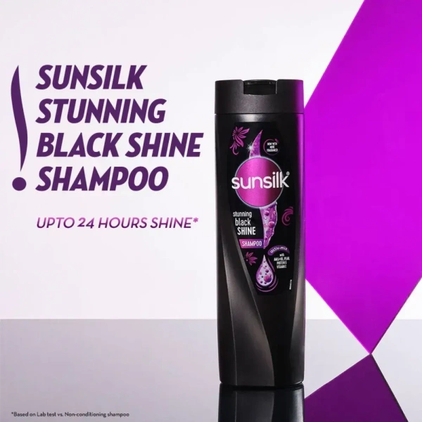 Sunsilk Stunning Black Shine Shampoo 80 ml - 80ml