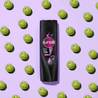 Sunsilk Stunning Black Shine Shampoo 80 ml - 80ml