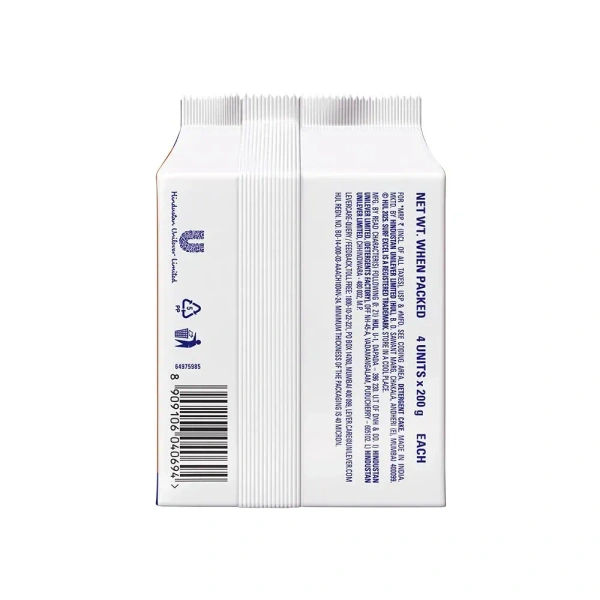 Surf Excel Detergent Bar 4*200gm - 4*200gm