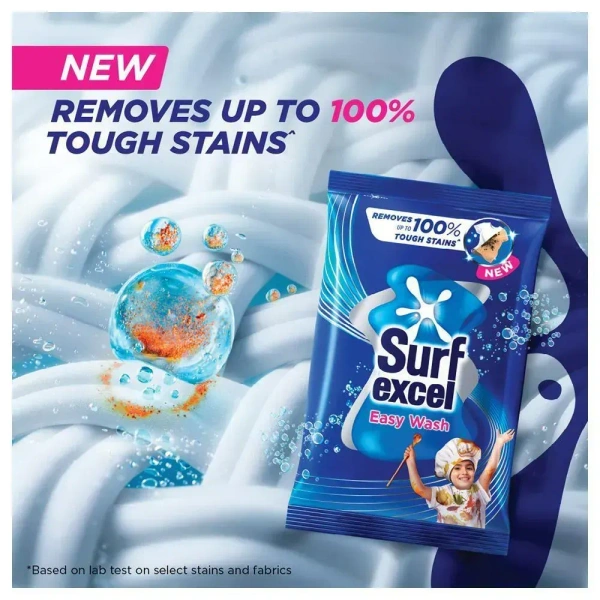 Surf Excel Easy Wash Detergent Powder, 500gm - 500gm