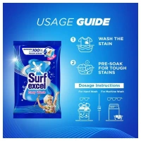 Surf Excel Easy Wash Detergent Powder, 500gm - 500gm