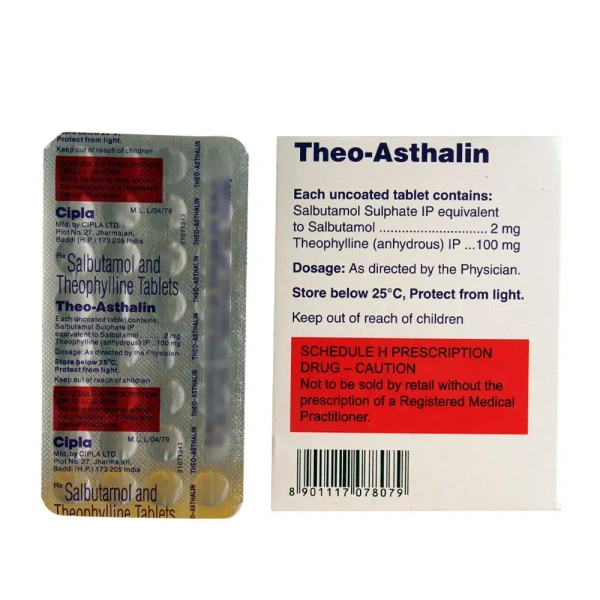 Cipla Ltd Theo-Asthalin Tablet - 30 Tablets