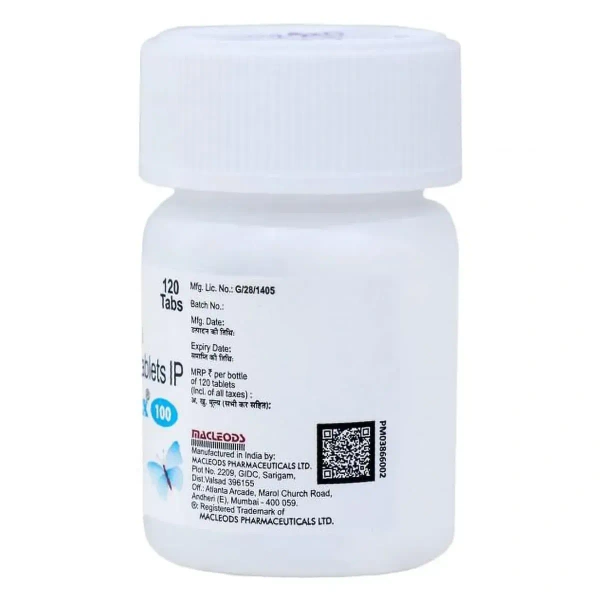 Macleods Pharmaceuticals Limited Thyrox 100 Mcg - Botle Of 120 Tablets - 120 Tablets