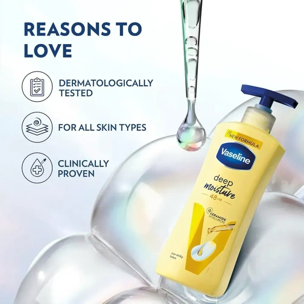 Vaseline Deep Moisture Body Lotion - 400ml