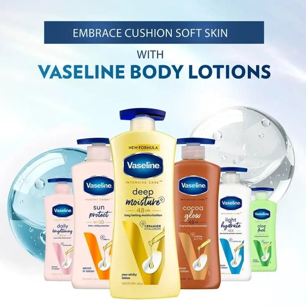 Vaseline Deep Moisture Body Lotion - 400ml