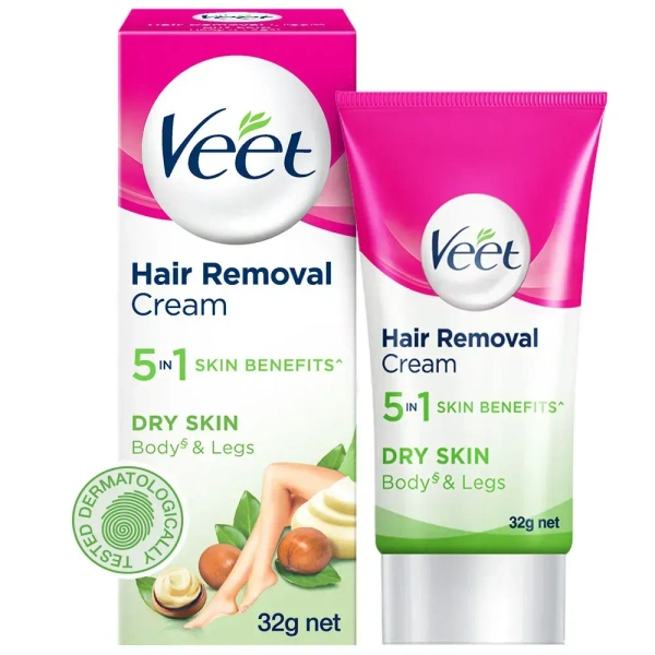 Reckitt Benckiser Veet Hair Removal Cream For Dry Skin 30 gm - 30gm