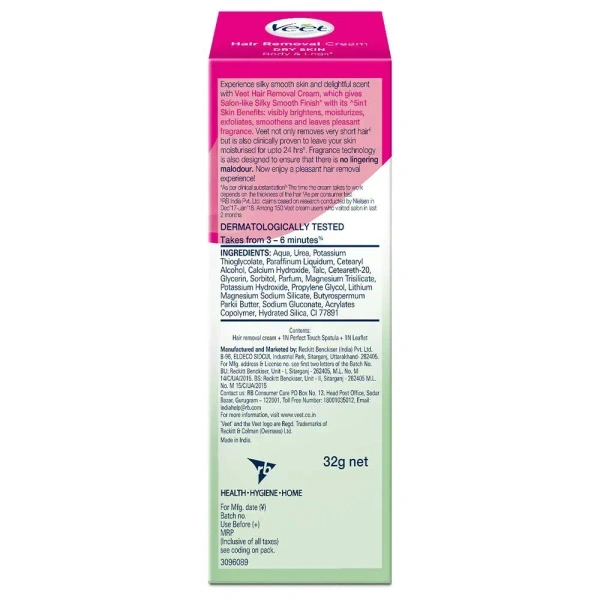 Reckitt Benckiser Veet Hair Removal Cream For Dry Skin 30 gm - 30gm